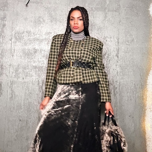 Vintage Wool Blazer, fits 12 - Picture 6 of 17